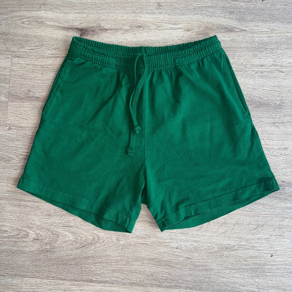 TALENTLESS Unisex Jersey Everyday Sweat Shorts 5" Green M Medium